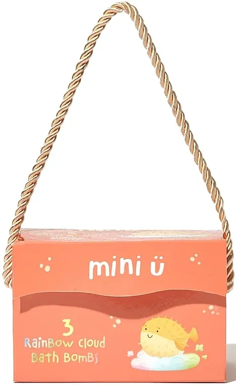 Mini U Bath Bombs (b/bomb/3*130g) Set bombi za kupanje