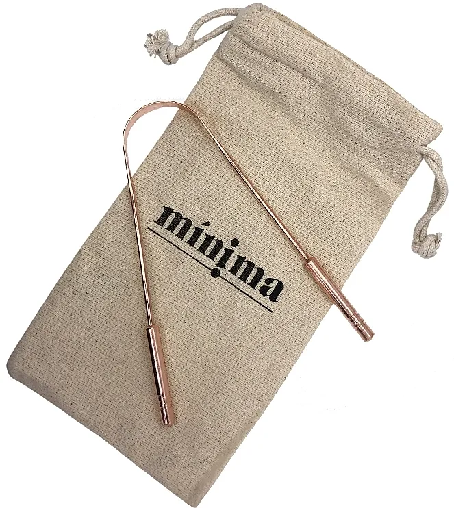 Minima Organics Copper Tongue Scraper Strugač za jezik, bakar