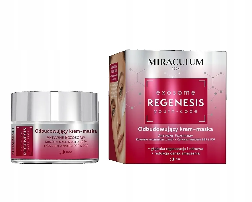 Miraculum Exosome Regenesis Youth-Code Cream Podmlađujuća noćna krema-booster