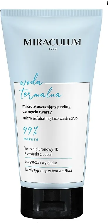 Miraculum Woda Termalna Piling za lice