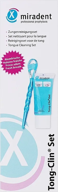 Miradent Tong-Clin De Luxe (ton/cleaner + ton/gel/50ml) Set