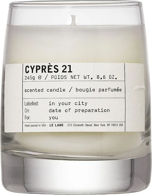 Mirisna sveća Le Labo Cypres 21