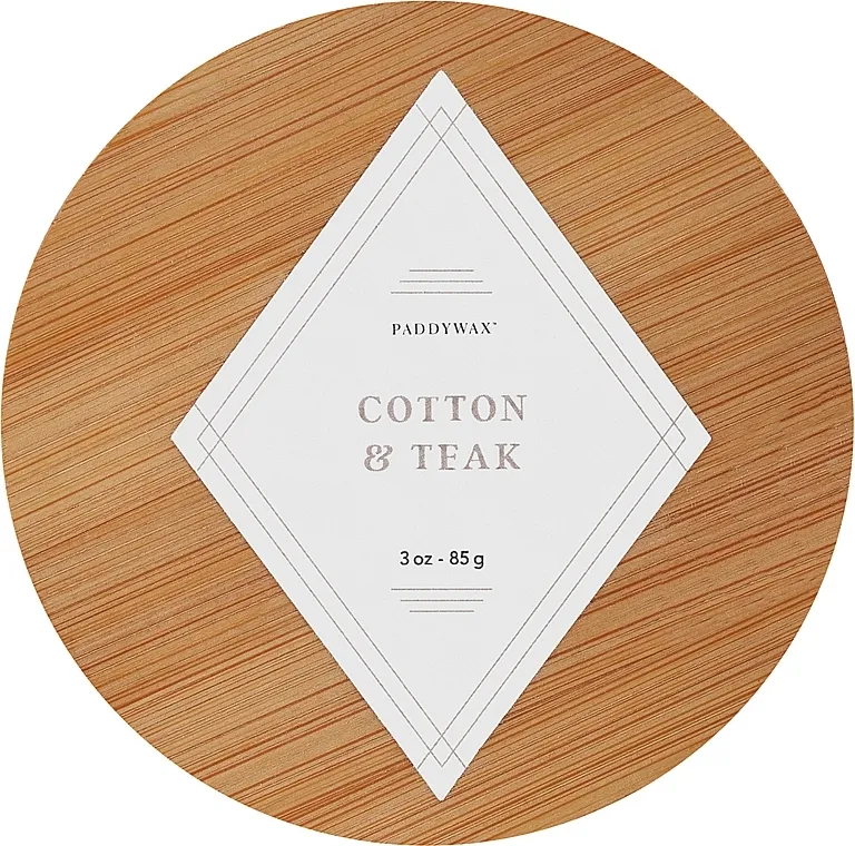 Mirisna svijeća Paddywax Sonora Cotton &amp; Teak