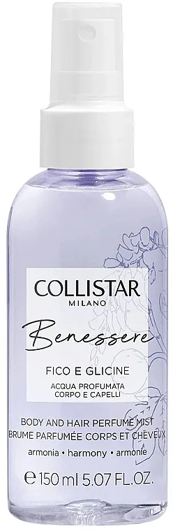 Mirisna voda za telo i kosu Collistar Benessere Fico e Glicine