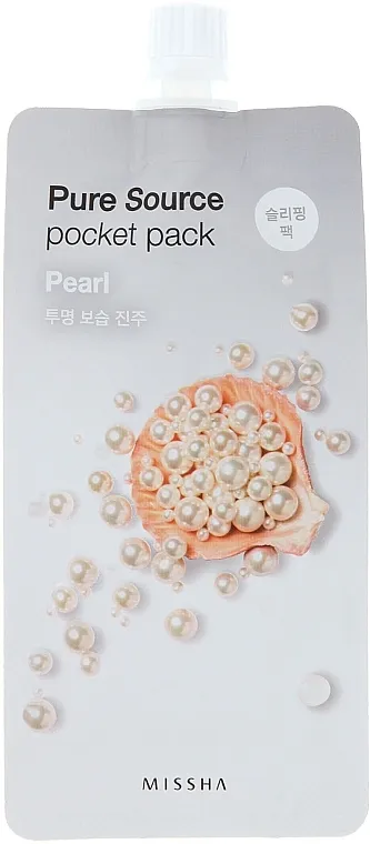 Missha Pure Source Pocket Pack Pearl Noćna maska s ekstraktom bisera