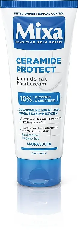 Mixa Ceramide Protect Hand Cream Zaštitna krema sa ceramidima za suvu kožu ruku