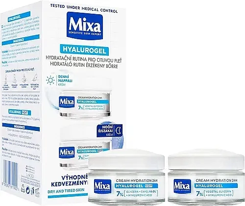 Mixa Hydrating Hyalurogel (cr/2x50ml) Set