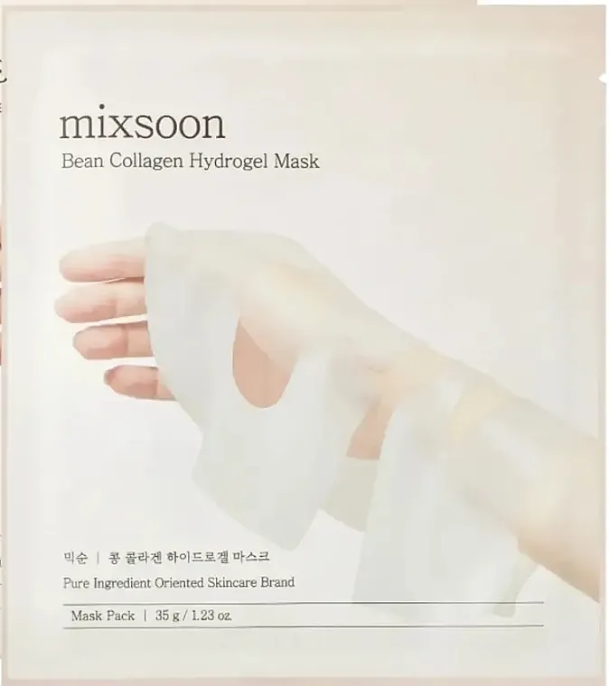 Mixsoon Bean Collagen Hydrogel Mask Pack Hidrogel maska za regeneraciju i kiseonik