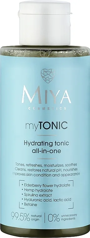 Miya Cosmetics My Tonic Moisturizing Tonic All-In-One Sveobuhvatni hidratantni tonik za lice