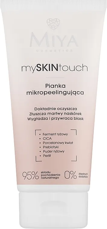 Miya Cosmetics MySKINtouch Mikro piling pena za čišćenje