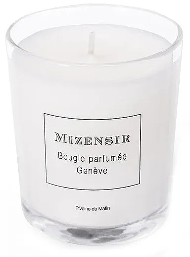 Mizensir Morning Peony Scented Candle Aromatična sveća 'Jutarnja božur'