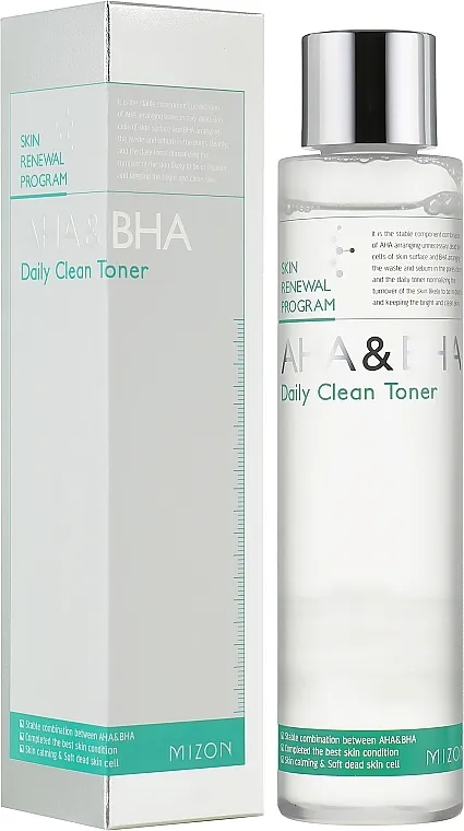 Mizon AHA &amp; BHA Daily Clean Toner Tonik za lice