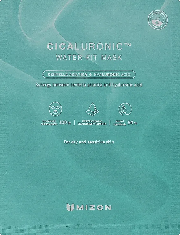 Mizon Cicaluronic Water Fit Mask Sheet maska ​​za lice