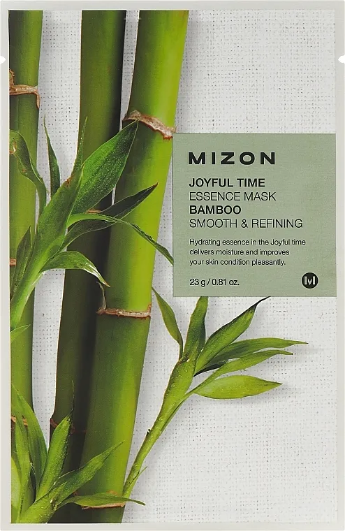 Mizon Joyful Time Essence Mask Bamboo Sheet maska ​​s ekstraktom bambusa