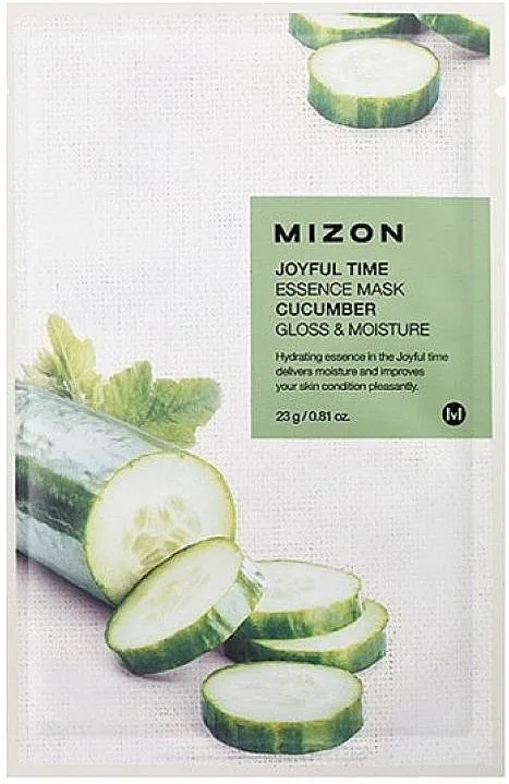 Mizon Joyful Time Essence Mask Cucumber Sheet maska ​​s ekstraktom krastavca