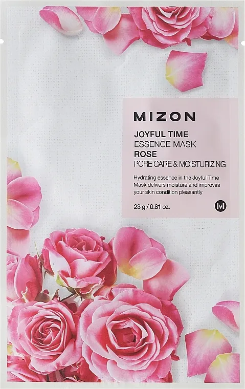 Mizon Joyful Time Essence Mask Rose Sheet maska ​​s ekstraktom ruže