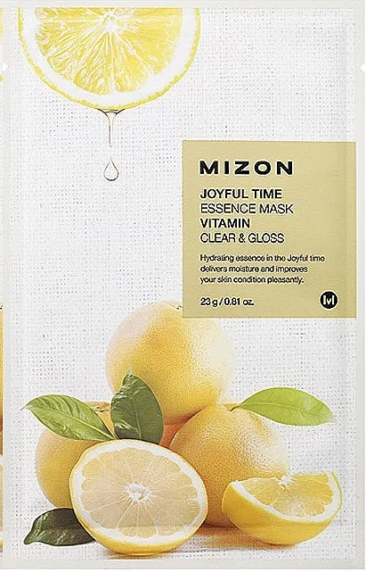 Mizon Joyful Time Essence Vitamin C Mask Sheet maska ​​za lice s vitaminom C