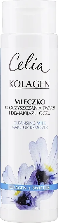 Mlijeko za skidanje šminke s očiju i lica Celia Collagen Makeup Remover Milk