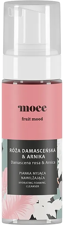 Moee Fruit Mood Damascena Rosa &amp; Arnica Hidratantna pena za čišćenje