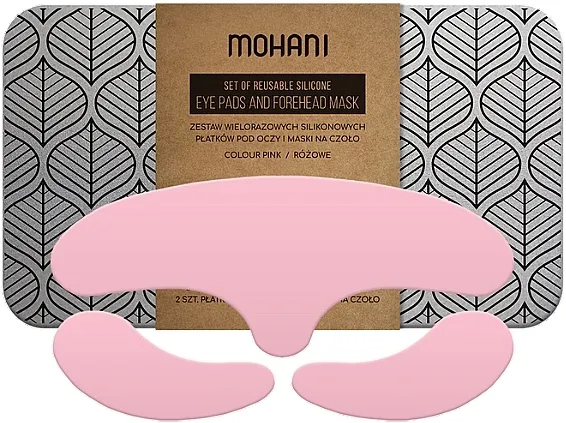 Mohani Eye Pads and Forehead Mask Set silikonskih jastučića za višekratnu upotrebu i maska