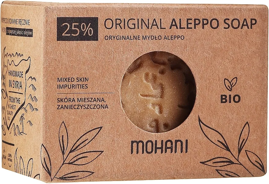 Mohani Original Aleppo Soap 25% Aleppo sapun s uljem lovora 25%