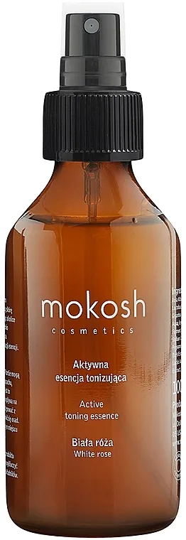 Mokosh Cosmetics Active Toning Essence White Rose Aktivna tonik esencija za lice "Bijela ruža"