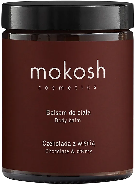 Mokosh Cosmetics Body Balm Chocolate &amp; Cherry Balzam za telo "Čokolada i višnja"