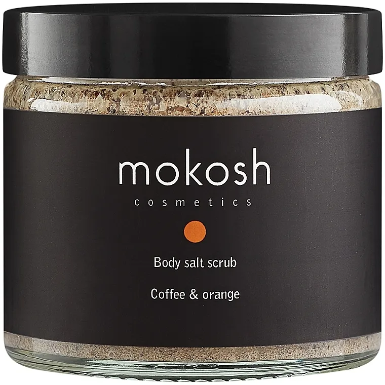 Mokosh Cosmetics Body Salt Scrub Coffee &amp; Orange Piling za telo "Kafa i pomorandža"