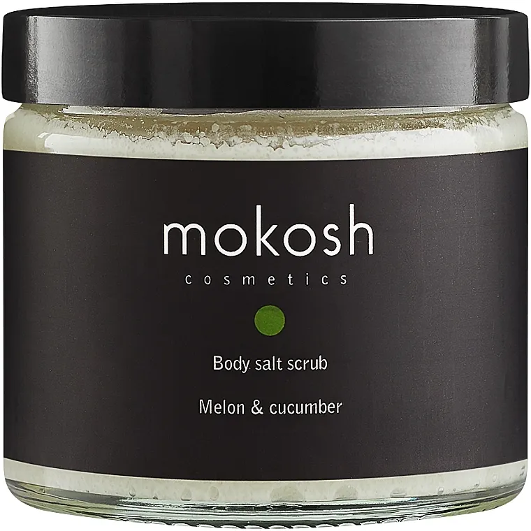 Mokosh Cosmetics Body Salt Scrub Melon &amp; Cucumber Scrub za tijelo "Dinja i krastavac"