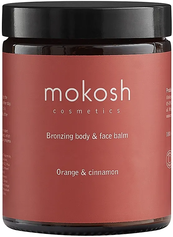 Mokosh Cosmetics Body&amp;Face Balm Orange &amp; Cinnamon Balzam za telo i lice "Pomorandža i cimet"