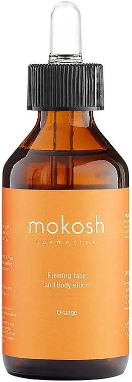 Mokosh Cosmetics Firming Face And Body Elixir Eliksir za lice i tijelo "Naranča"