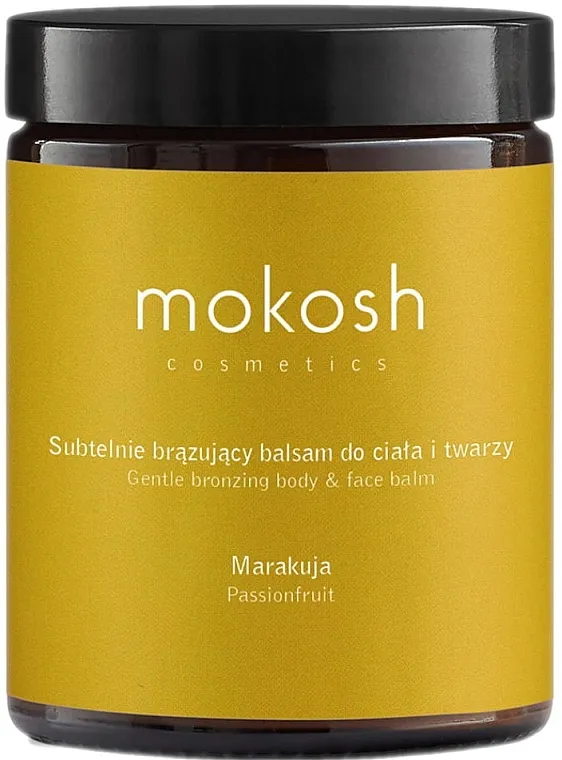 Mokosh Cosmetics Gentle Bronzing Body&amp;Face Balm Balzam za tamnjenje tela i lica "Marakuja"