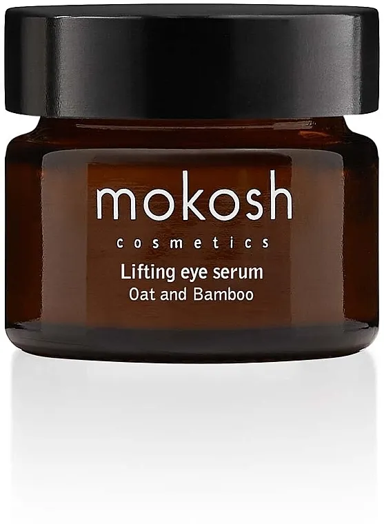 Mokosh Cosmetics Lifting Eye Serum Oat &amp; Bamboo Lifting serum za predeo oko očiju "Ovas i bambus"