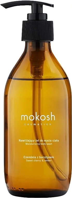 Mokosh Cosmetics Moisturizing Body Wash Sweet Cherry &amp; Amber Hidratantni gel za tuširanje "Višnja i ćilibar"