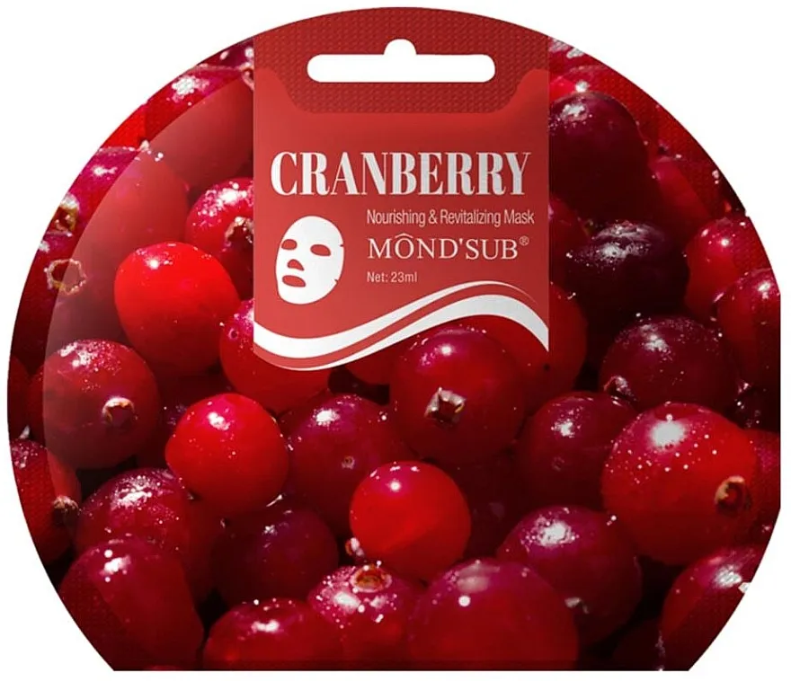 Mond'Sub Cranberry Nourishing &amp; Revitalizing Mask Hranljiva i revitalizirajuća maska sa ekstraktom brusnice