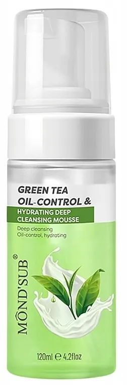 Mond'Sub Green Tea Oil-Control &amp; Hydrating Deep Cleansing Mousse Pena za čišćenje lica sa zelenim čajem