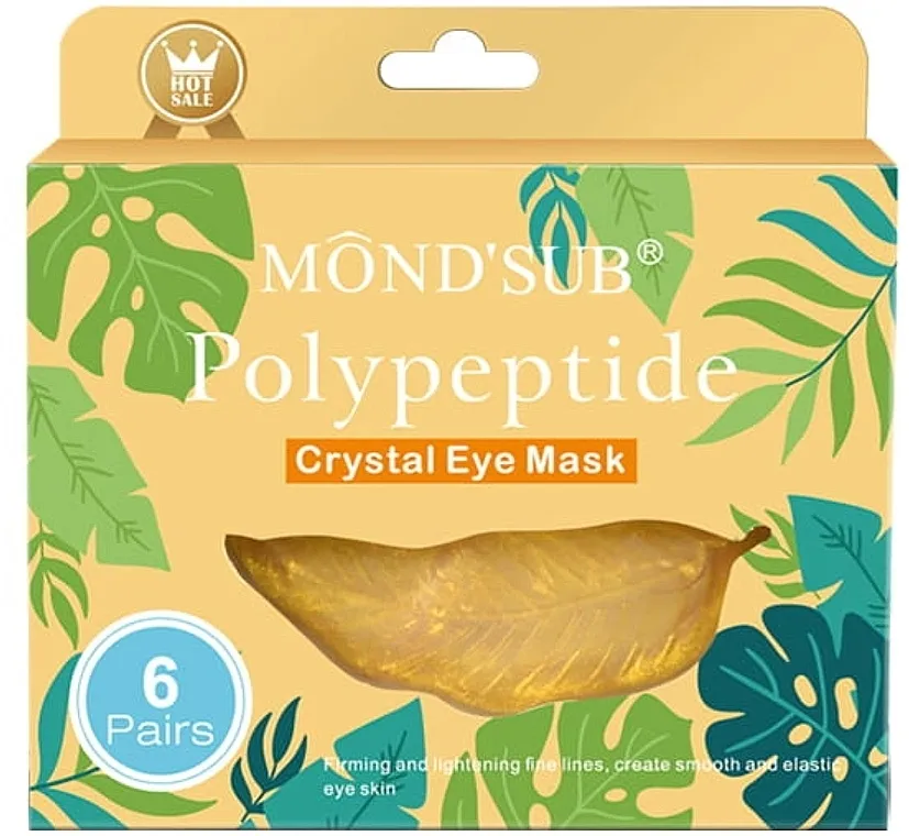 Mond'Sub Polypeptide Crystal Eye Mask Hidrogel flasteri za predeo ispod očiju