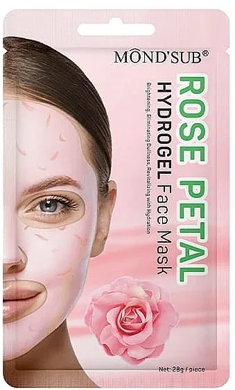 Mond'Sub Rose Petal Hydrogel Face Mask Maska za lice
