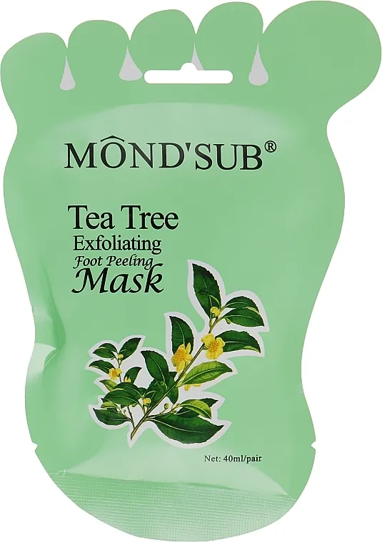 Mond'Sub Tea Tree Exfoliating Foot Peeling Mask Piling maska za stopala sa ekstraktom čajevca
