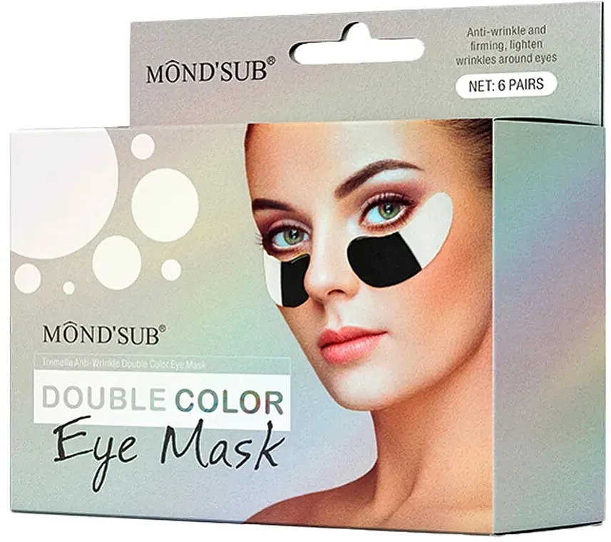 Mond'Sub Tremella Anti-Wrinkle Double Color Eye Mask Tremella dvobojna maska protiv starenja za oči