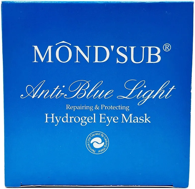 Mond’Sub Anti-Blue Light Hydrogel Eye Mask Hidrogelski flasteri za oči 'Obnova i zaštita od plavog svetla ekrana'