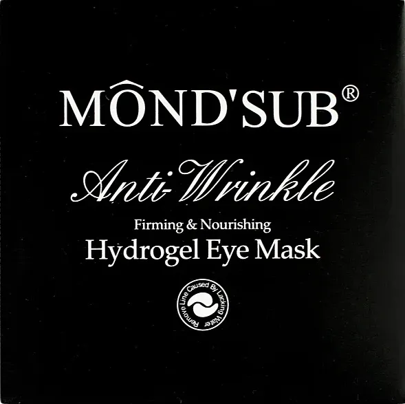 Mond’Sub Anti-Wrinkle Hydrogel Eye Mask Hidrogeli flasteri za oči protiv bora