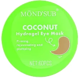 Mond’Sub Coconut Hydrogel Eye Mask Hidrogel flasteri za oči sa kokosovim uljem