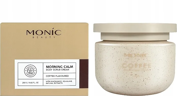 Monic Beauty Coffee Body Scrub Cream Kremasti piling za telo sa kafom