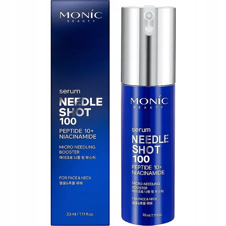Monic Beauty Needle Shot 100 Serum za lice sa mikroiglicama i kompleksom od 10 peptida