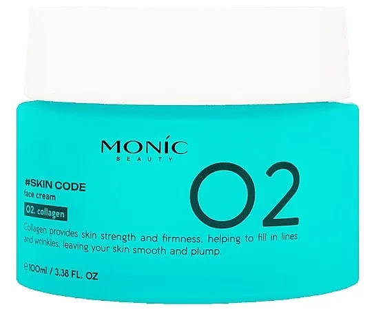 Monic Beauty #Skin Code 02 Collagen Face Cream Protiv bora krema za lice