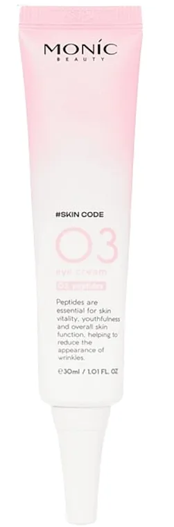 Monic Beauty #Skin Code 03 Peptides Eye Cream Krema za oči
