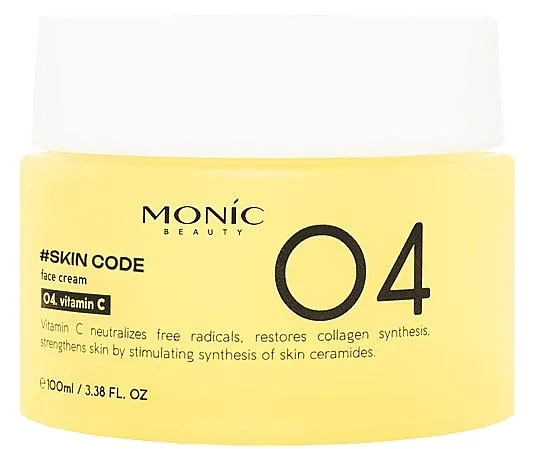 Monic Beauty #Skin Code 04 Vitamin C Face Cream Duboko hranljiva krema za lice sa vitaminom C