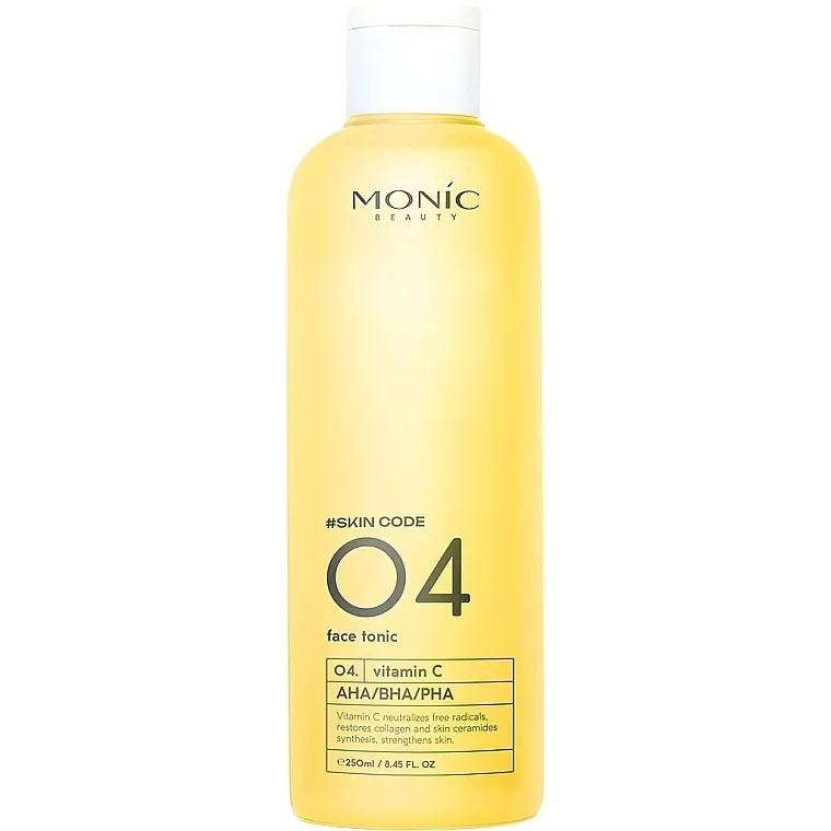Monic Beauty #Skin Code 04 Vitamin C Face Tonic Tonik za lice sa vitaminom C