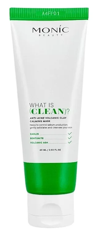 Monic Beauty What Is Clean Anti-Acne Volcanic Clay Calming Mask Umirujuća maska za akne
